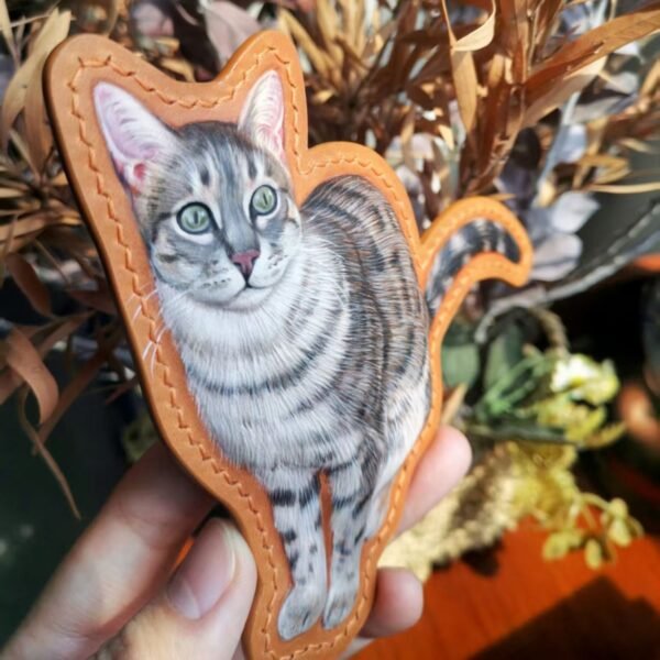 Irregular Shape Pet Full Body Leather Carving - Image 2