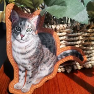 Irregular Shape Pet Full Body Leather Carving