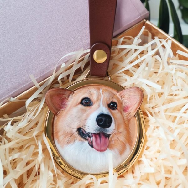 Metal Frame Pet Leather Carving - Image 3