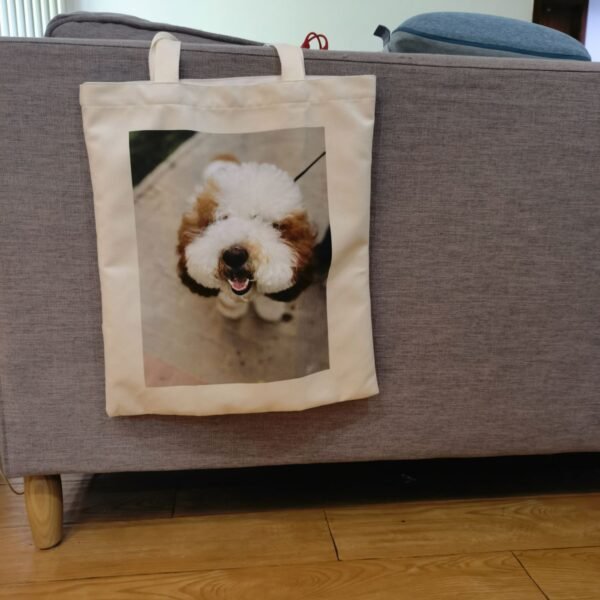 Custom Pet Canvas Tote Bag - Image 3