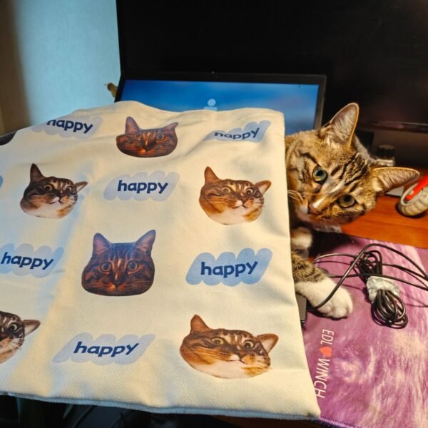 Custom Pet Canvas Tote Bag - Image 2