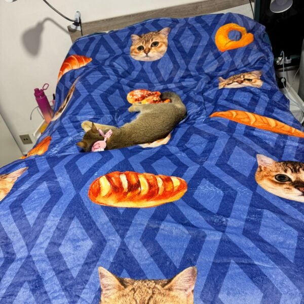 Custom Pet Flannel blanket - Image 2