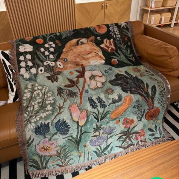 Jacquard Braided Blanket - Image 2