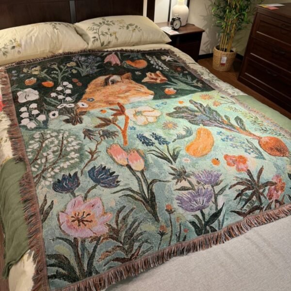 Jacquard Braided Blanket